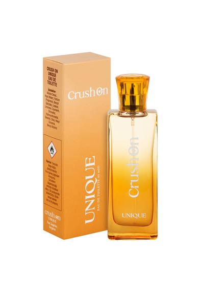 Crush On Unique Eau De Toilette 45 Ml Vanilya -amber - Portakal Çiçeği - Mandalina Amber - Vanilya