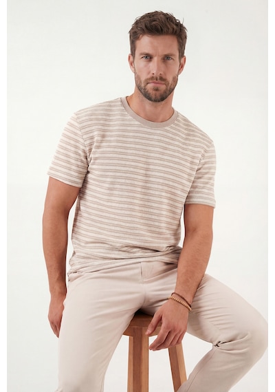 Buratti Erkek T Shirt 5904027 Taş Taş