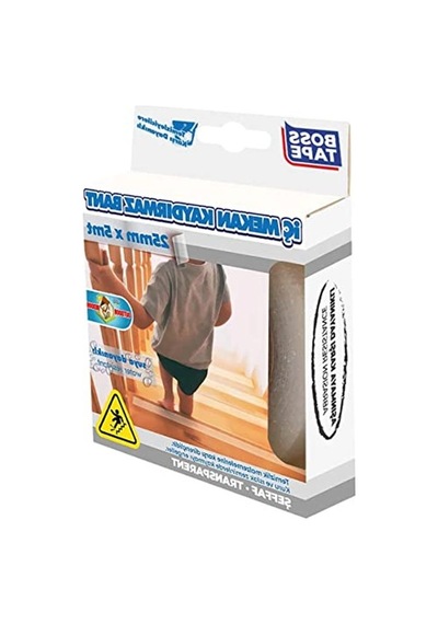 Kaydırmaz Bant, 25 Mm X 5 M Boyutunda Ve Şeffaf Tasarım İle Güvenli Kullanım