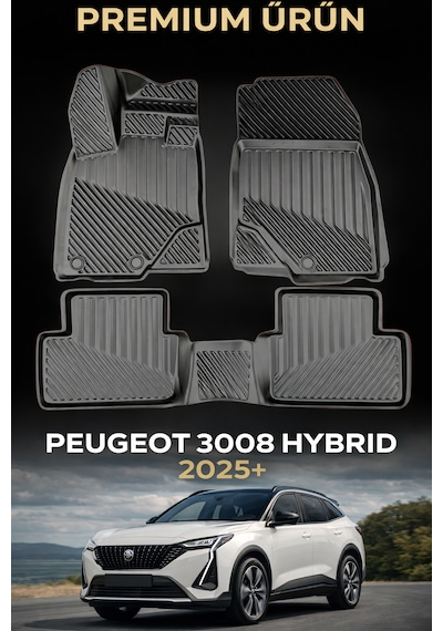 Peugeot 3008 Hybrid 2025+ Uyumlu 3d Oto Paspas