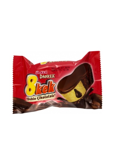 Dankek 8 Kek Duble Çikolatalı 55 Gr 24lü Kutu
