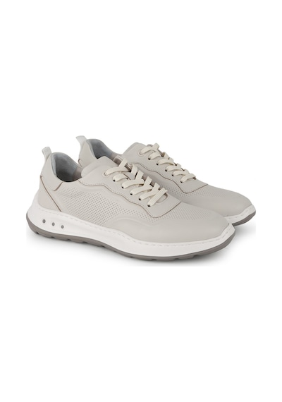 Lbr H1001 Erkek Deri Casual Ayakkabı Beyaz