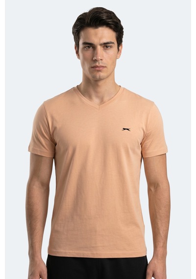 Slazenger Rıvaldo T Erkek Vizon Tişört