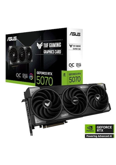 Asus TUF GeForce RTX 5070 OC 12G GDDR7 192 Bit DLSS 4 Ekran Kartı