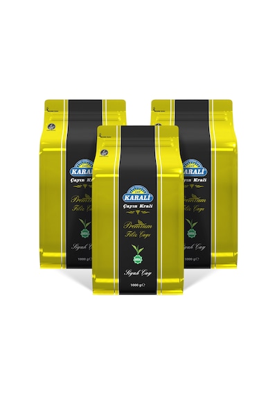 Karali Premium Filiz Siyah Dökme Çay 3 x 1 KG