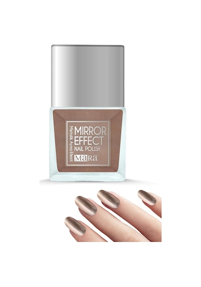 Metalik Ayna Efekli Oje Bronz 15ml