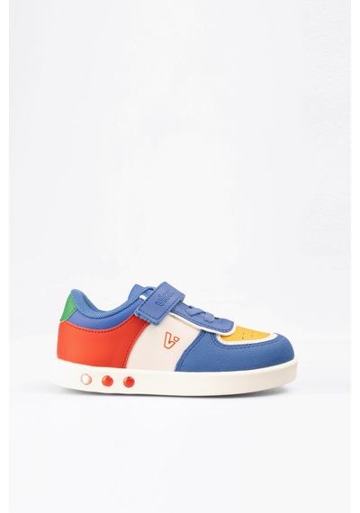 Vicco Sam Işıklı Erkek Çocuk Saks Mavi Sneaker
