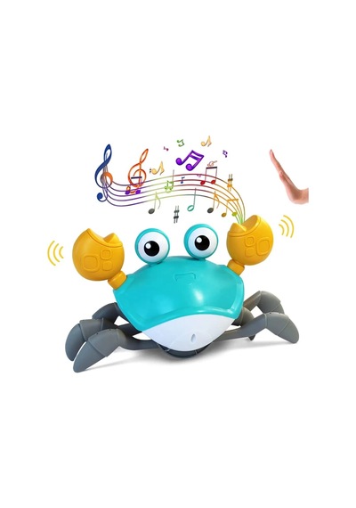Dans Eden Yengeç Çocuk Erken Eğitim Müzik Oyuncaklar Emekleme İnteraktif Kaçış B