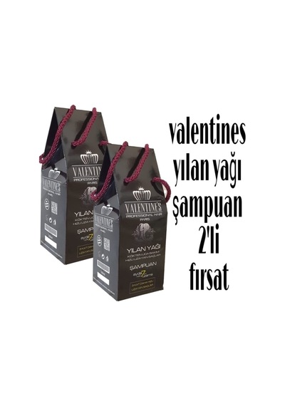 Valentines Professionel Yılan Yağı Şampuan 2 x 500 ML