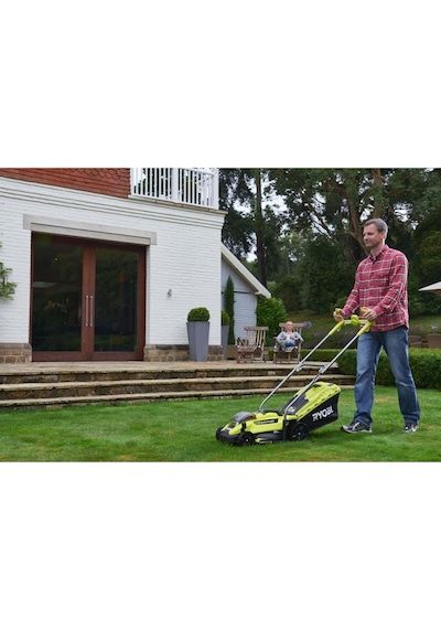Ryobi RLM18X33H40 18V 4.0Ah Li-Ion Akülü Çim Biçme Makinesi
