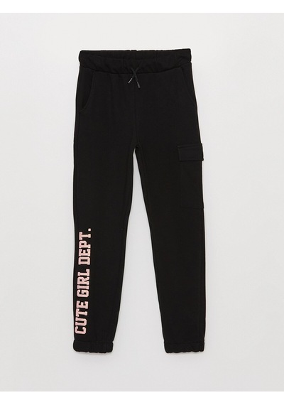 LC Waikiki Lcw Kids Siyah Beli Lastikli Baskılı Kız Çocuk Jogger Eşofman Altı New Blakız Çocuk LC Waikiki Lcw Kids Siyah Beli Lastikli Baskılı Kız Çocuk Jogger Eşofman Altı New Blakız Çocuk
