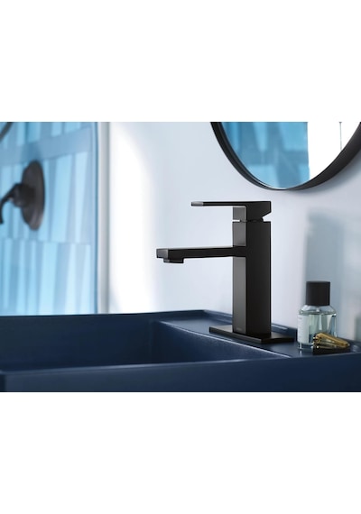 Moen Revyl Mat Siyah Tek Kolu Tek Delikli Modern Banyo Lavabo Bat Diğer