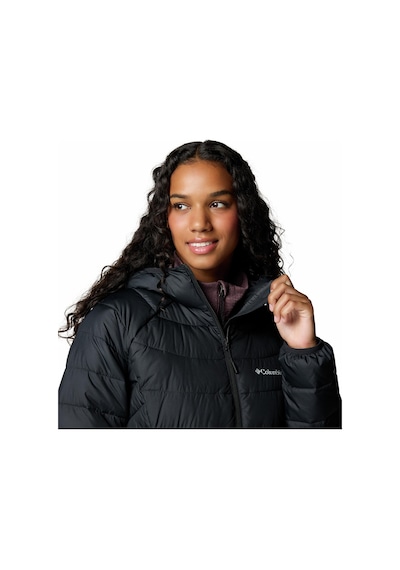 Columbia Powder Lite Iı Mid Kadın Mont-7353 Siyah