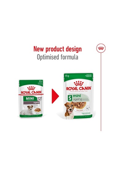 Mini Ageing Küçük Irk Yaşlı Köpek Konservesi +12 Yaş 85 Gr X 12 Adet