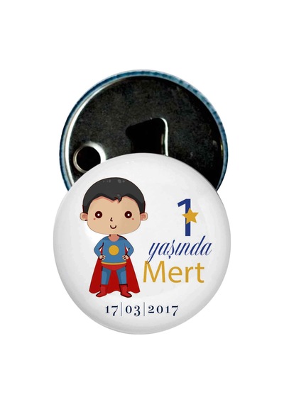 Famous Bebek Şekeri Magnet Bebek Mevlüt Hediyelik Isimli Kapak Açacak  (293126425)
