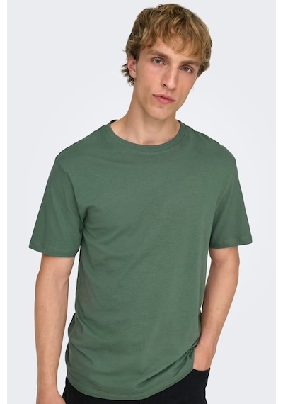 Only & Sons Erkek T Shirt 22025208 Yeşil