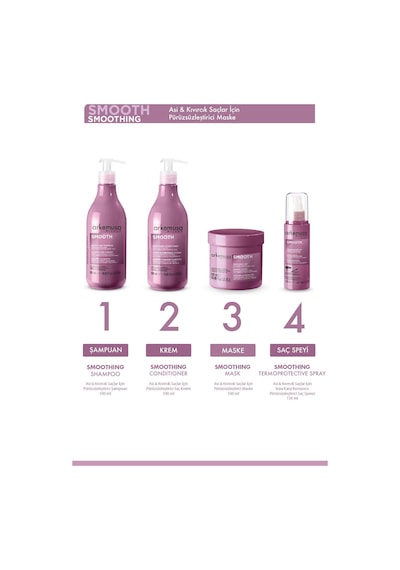 Smoothing Shampoo 500ml Normal