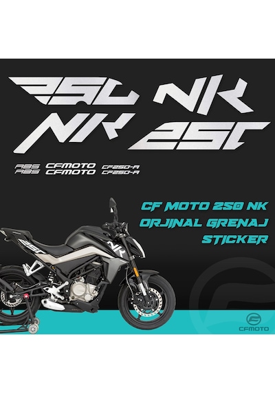 CF MOTO 250 NK GRENAJ STİCKER