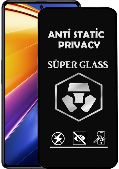 Xiaomi Poco F4 Gt Tam Kaplayan Anti Statik Hayalet Süper Temperli Cam Ekran Koruyucu