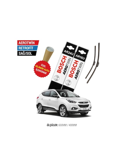 Hyundai İx35 Silecek Takımı 2011-2014 Bosch Aerotwin N11.3192