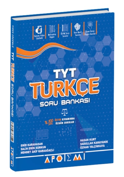 Apotemi Yayınları Tyt Türkçe Soru Bankası