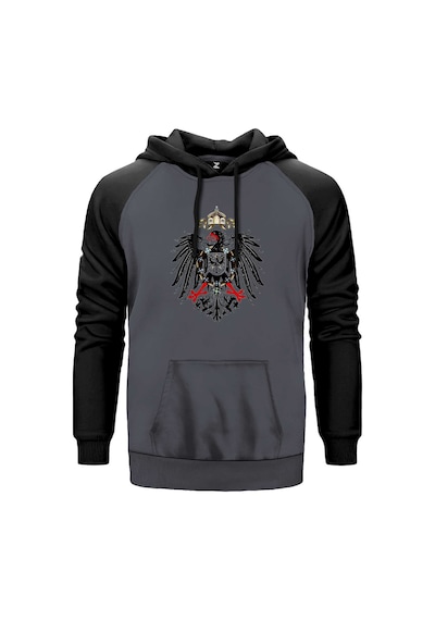 Hearts Of Iron 4 Imperial Coat Of Arms Of Germany Gri Renk Reglan Kol Sweatshirt Gri