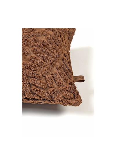 Bohem Özel Tasarım Punch Panç Desen Dekoratif Dikdörtgen Kırlent Kılıfı 28x50 cm Forest Taba