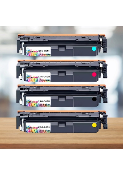 Canon Uyumlu Tonermax Crg-069h Toner 4'lü Set - Çipli / 5094c002 /lbp673cdw /mf752cdw /mf754cdw