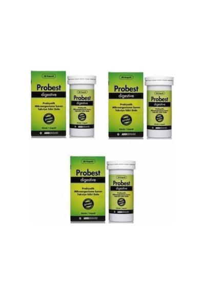 Digestive Probiyotik 20 Kapsül-3 Adet