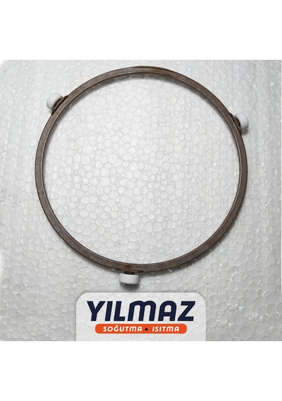 Mikrodalga Fırın Cam Tepsi Çentikli Tip (24,5Cm) Ve Döner Tablası - 499062813