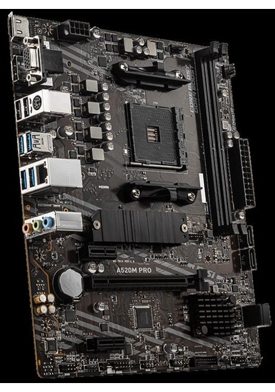 Msı A520m Pro Ddr4 4600/1866mhz M.2 Matx Am4-63094