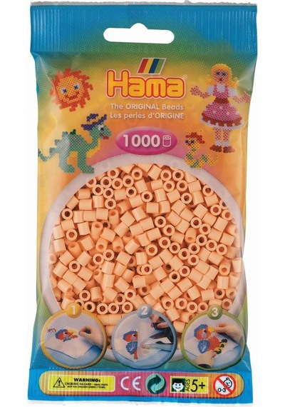 1.000'Lik Hama Midi Boncuk - Somon Rengi