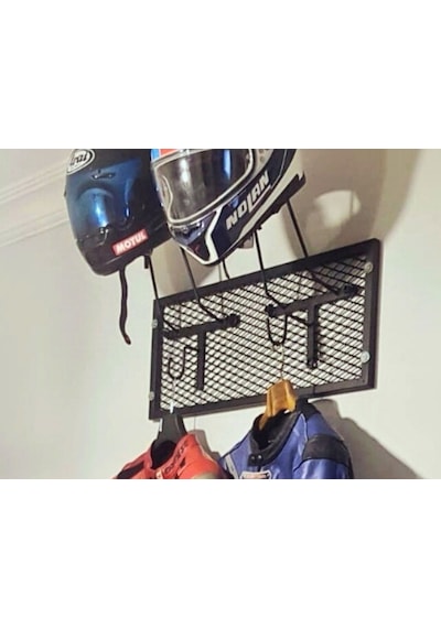Motorcu Kask Askısı, Metal Kask Askısı Se-x2 Iron X2v9