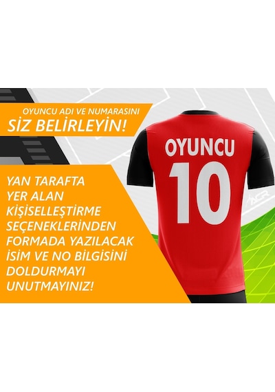 Acr Giyim Kişiye Özel Futbol Forması - Dizayn : Taç