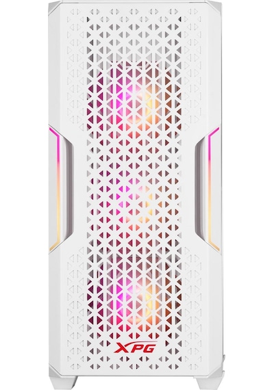 Xpg Starker Air Argb 4x Fan Temperli Cam Mıd Tower Gaming Kasa Beyaz