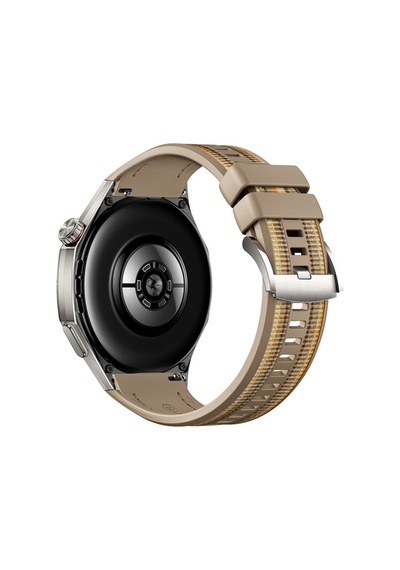 Huawei Watch Gt5 Pro 46mm İle Uyumlu Örgü Desen Metal Tokalı Silikon Akıllı Saat Kordonu