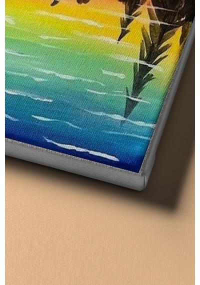 Webstyle Sayılarla Boyama Seti Kasnaklı Renkli Geceler 40 X 50 Cm