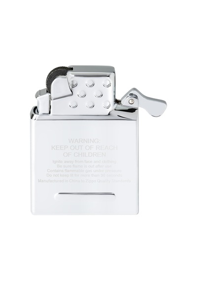 Zippo Sarı Alevli Bütan Pipo İç Yedek Çakmak Gri