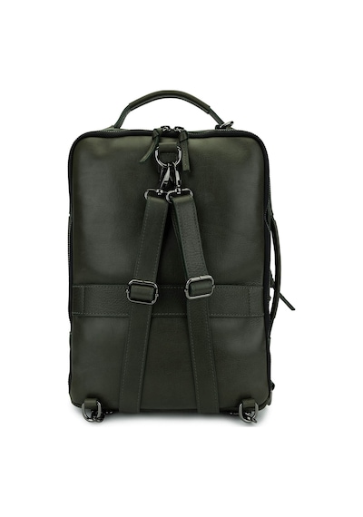 Bruno Shoes Bruno Rossi Bag Erkek Hakiki Deri Yeşil Sırt Çantası 1048 331 Erk Canta Sk24-25 Verde Yeşil