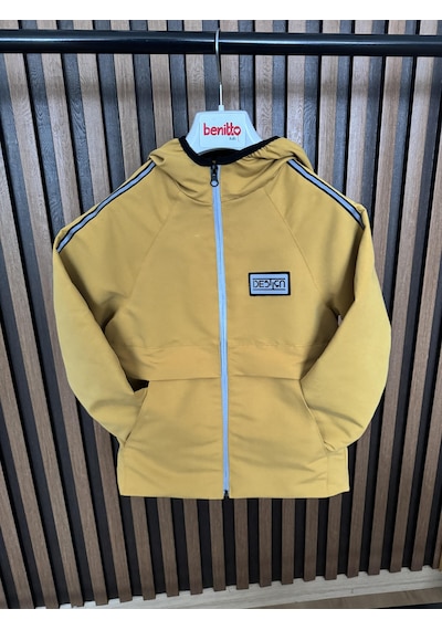 Benitto Kids Erkek Çocuk Mevsimlik Yağmurluk Ceket 51315 Sarı