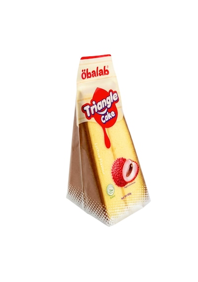 Öbalab Triangle Cake Lychee Flavour 100g
