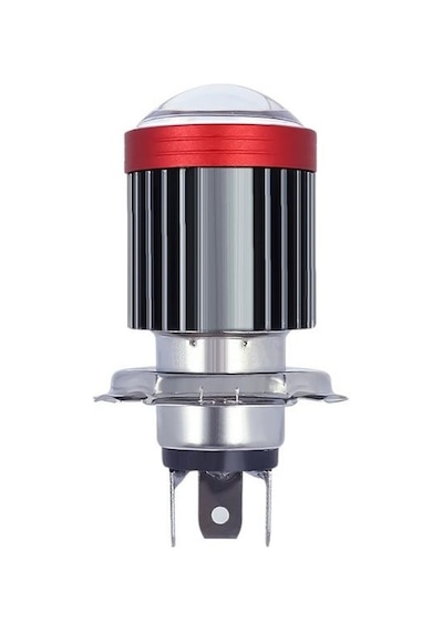 Motosiklet Led Xenon Adet H4 Çakarlı Beyaz-amber-kırmızı / Laam959