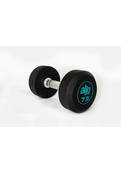 Alin Sport 7,5 Kg Kauçuk Kaplı Profesyonel Olimpik Dumbbell Dambıl
