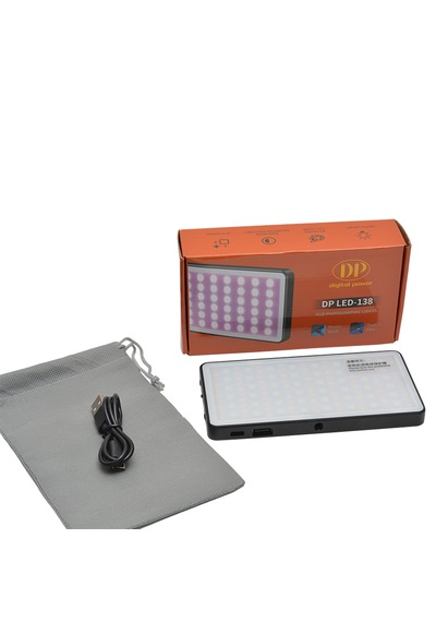 Fototek LED-138 Video Light RGB Led Video Efekt Işığı