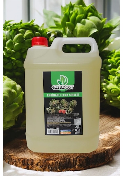 Enginar Sirkesi 5 Litre Katkısız Ev Yapımı Saf Ve Doğal Lezzet