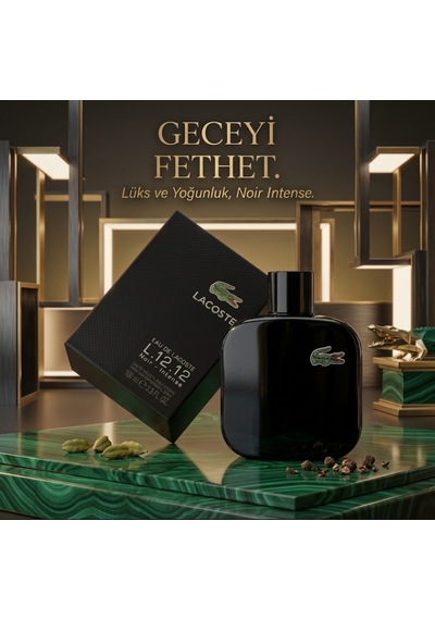Lacoste L.12.12 Noir Edt 100 Ml Erkek Parfüm Lmn-lc-noır Odunsu