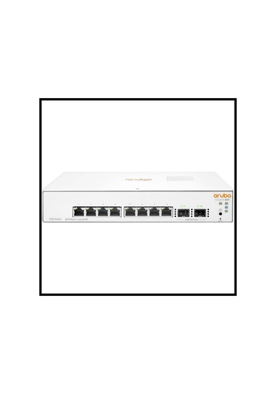 Hp Aruba Instant On, Jl680a, 1930-8g, 8port, Gigabit, 2 Port Gigabit Sfp, Yönetilebilir, Rack Mount