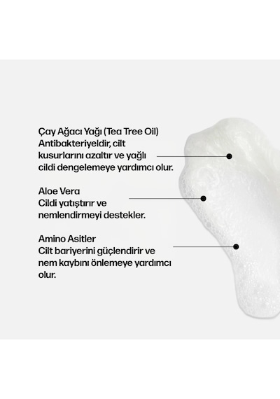 Revitaltrax Çay Ağacı Yağlı Yüz Temizleme Köpüğü 100 ML