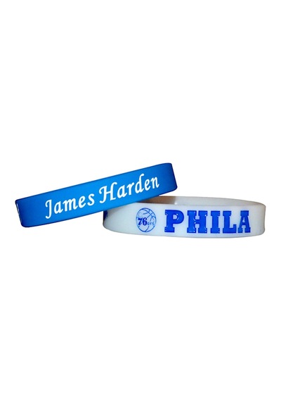 2li Mavi Beyaz James Philadelphia Harden Basketbol Bileklik Mavi Beyaz Mavi Beyaz