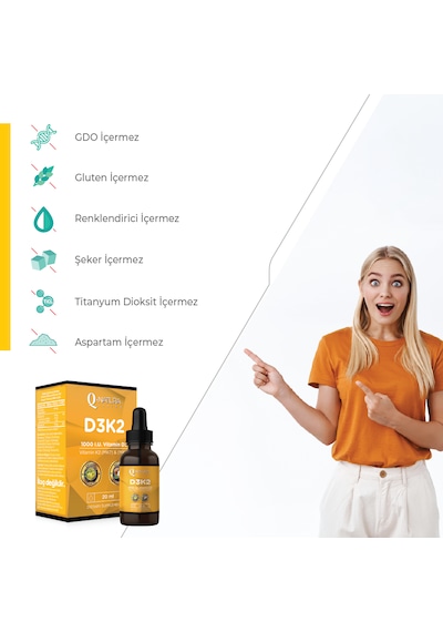 D3k2 Mk-4, Mk-7 20 Ml Damla 2'li